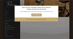Desktop Screenshot of garrafeiraveneza.com