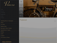 Tablet Screenshot of garrafeiraveneza.com
